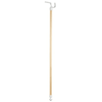 Dressing Aid Stick - Daily Living Aids in El Paso, TX Adds 27 to an individual's reach, has two hooks for picking up items, assists with dressing or undressing, great to use for those with limited dexterity of use of only one hand.