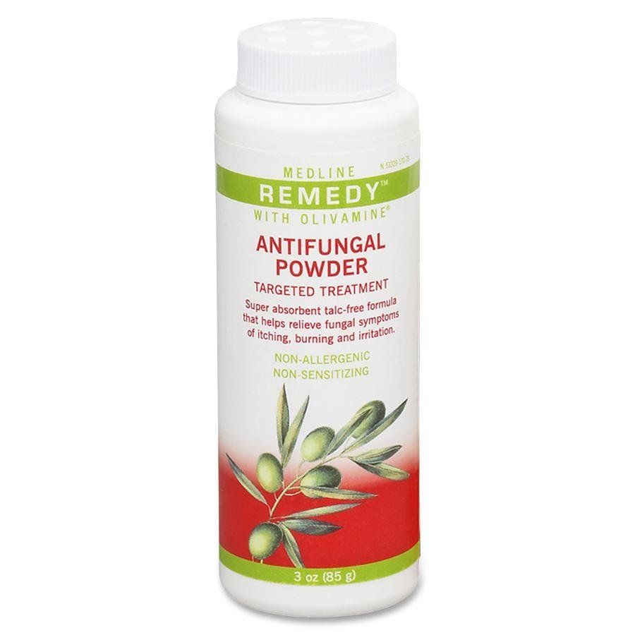 Remedy Antifungal Powder - Medical Supplies in El Paso, TX Helps treat the most common fungal infections including tinea pedis (athlete's foot), tinea cruris (jock itch) and tinea corporis (ringworm), helps relieve itching, burning and irritation.