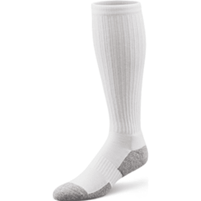 Diabetic sock, graduated upper encourages blood circulation.