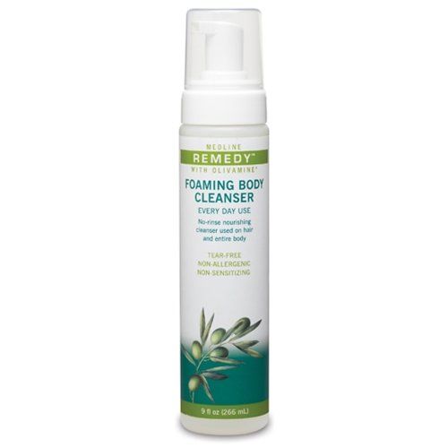 Remedy Foaming Body Cleanser - Medical Supplies in EL Paso, Tx. Cleanses, moisturizes, provides mild protection against transepidermal water loss (TEWL) and nourishes skin in one step, helps reduce odor.