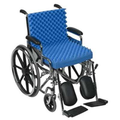 Convoluted Seat Pad - Wheelchair Cushions in EL Paso, Tx. Helps prevent and treat decubitus ulcers, made of medical-grade foam for long-lasting use.