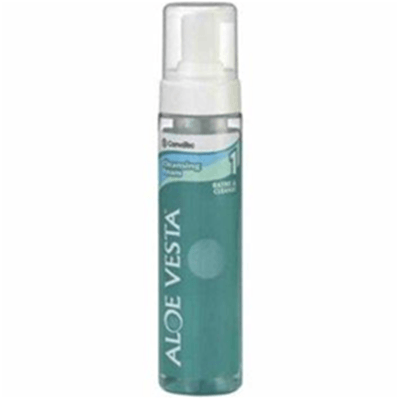 Aloe Vesta 3-n-1 Cleansing Foam - Medical Supplies in El Paso, TX. High-foaming, non-aerosol, ready-to-use cleansing foam for all-over body cleansing, creates a rich lather that makes skin and hair cleansing quick and easy with no dripping or running.