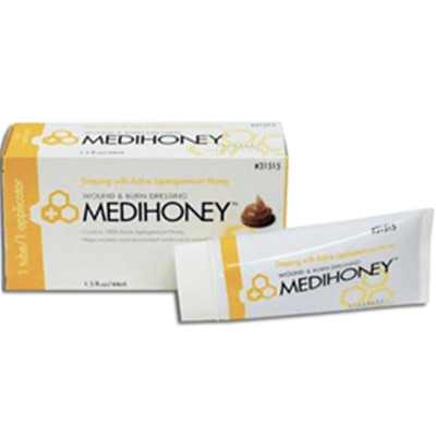 Medihoney - Wound Care Supplies in El Paso, Tx. Management of wounds such as; diabetic foot ulcers, venous stasis leg ulcers, arterial leg ulcers, pressure ulcers (1-IV), 1st and 2nd degree burns.