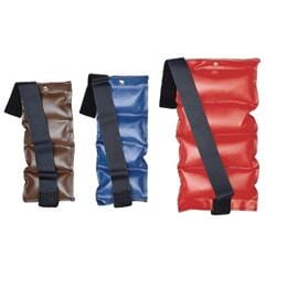 Exercise Weights - Exercise Weights in EL Paso, Tx. Covered in heavy-duty supple vinyl, individual pocket design allows easy wrapping around the wrist or ankle, snuggly secured with Velcro® Lock-stitched sewing, color-coded and marked in