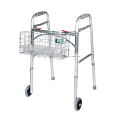 Walker basket great for shopping, take things anywhere, removable plastic tray, and even holds a drink.