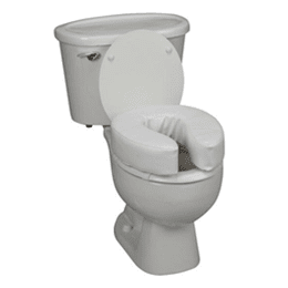 4 Vinyl Cushion Toilet Seat View - Aids to Daily Living in El Paso, TX