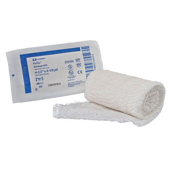 Kerlix Bandage Roll - Wound Care Supplies in El Paso, Tx. Prewashed, fluff-dried 100% woven gauze, six-ply, excellent absorbency.