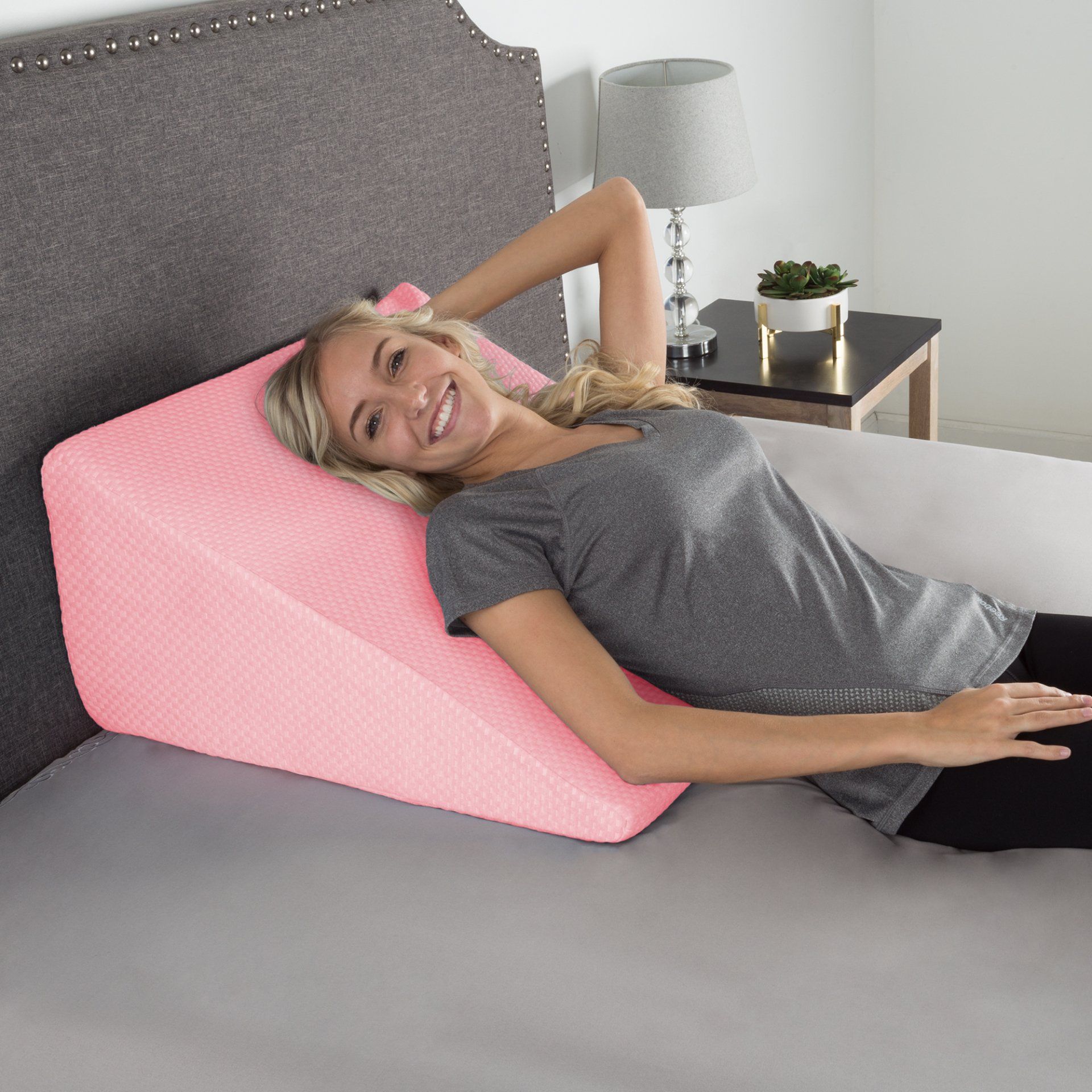 Bed Wedges - Hospital Beds & Supplies in El Paso, TX Its wedge elevation raises and supports the whole upper torso.