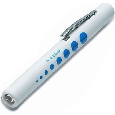 Pen light w/Pupil Gauge - Pen light in EL Paso, Tx. Deliver high intensity bright light without the inconvenience of changing batteries or bulbs, compact, lightweight, ready-to-use, shelf life of one year.