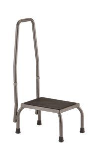 Step Stool W/Handle - Aids to Daily Living in El Paso, TX Lightweight - 5 lbs, skid resistant rubber tips and step base, weight Cap. 300 lbs, handle Height: 34 1/4