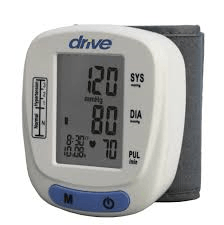Wrist Automatic Blood Pressure Monitor - Blood Pressure Monitors in EL Paso, Tx. Large easy-to-read digital display, 120 memory recall, date & time display, pulse rate indicator, auto-off function.