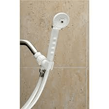 Hand Held Shower - Shower Hoses in El Paso, TX The Hand Held Shower Set has an on/off button for easy use and water flow control, the extra long 84