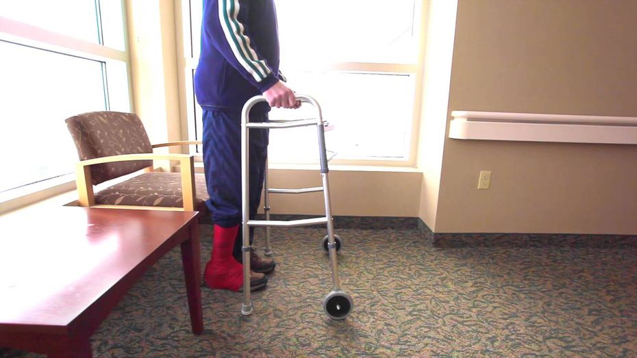 Standard walkers are the most basic type of walker available. The user needs to pick up the walker to move.