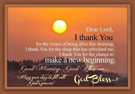 Thankful to God