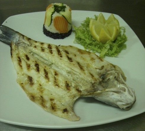 Pesce fresco grigliato