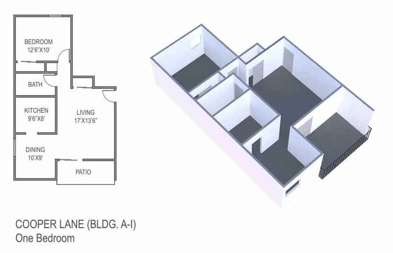 BLDG. A-I Two Bedroom Upper