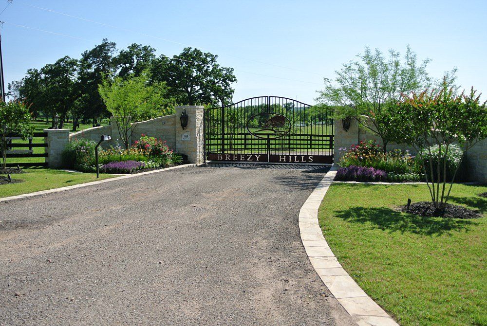 concrete driveway