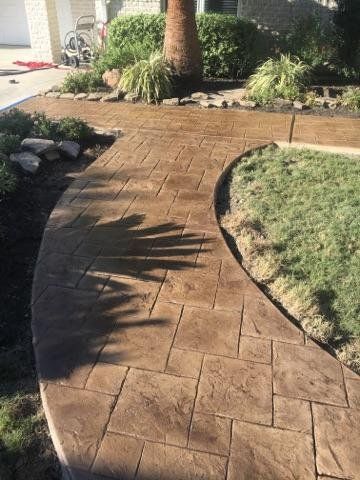 concrete sidewalk