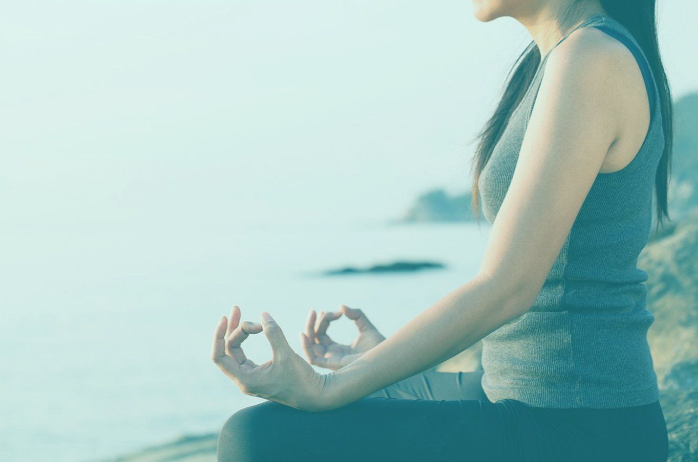 Woman Calming Mind