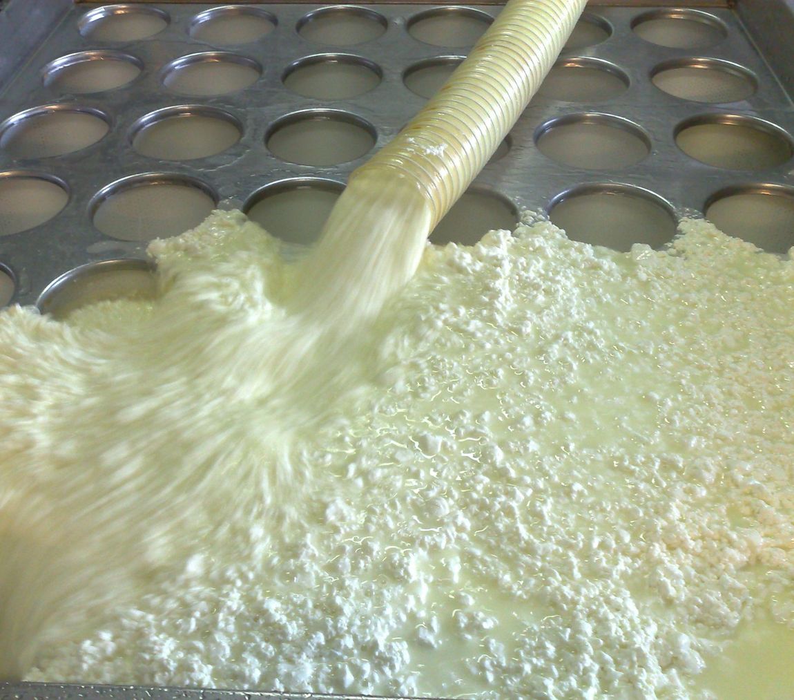 Produzione di formaggio