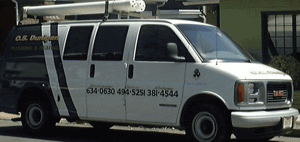 Plumbing Contractors Vehicle — In Woodbridge, New Jersey