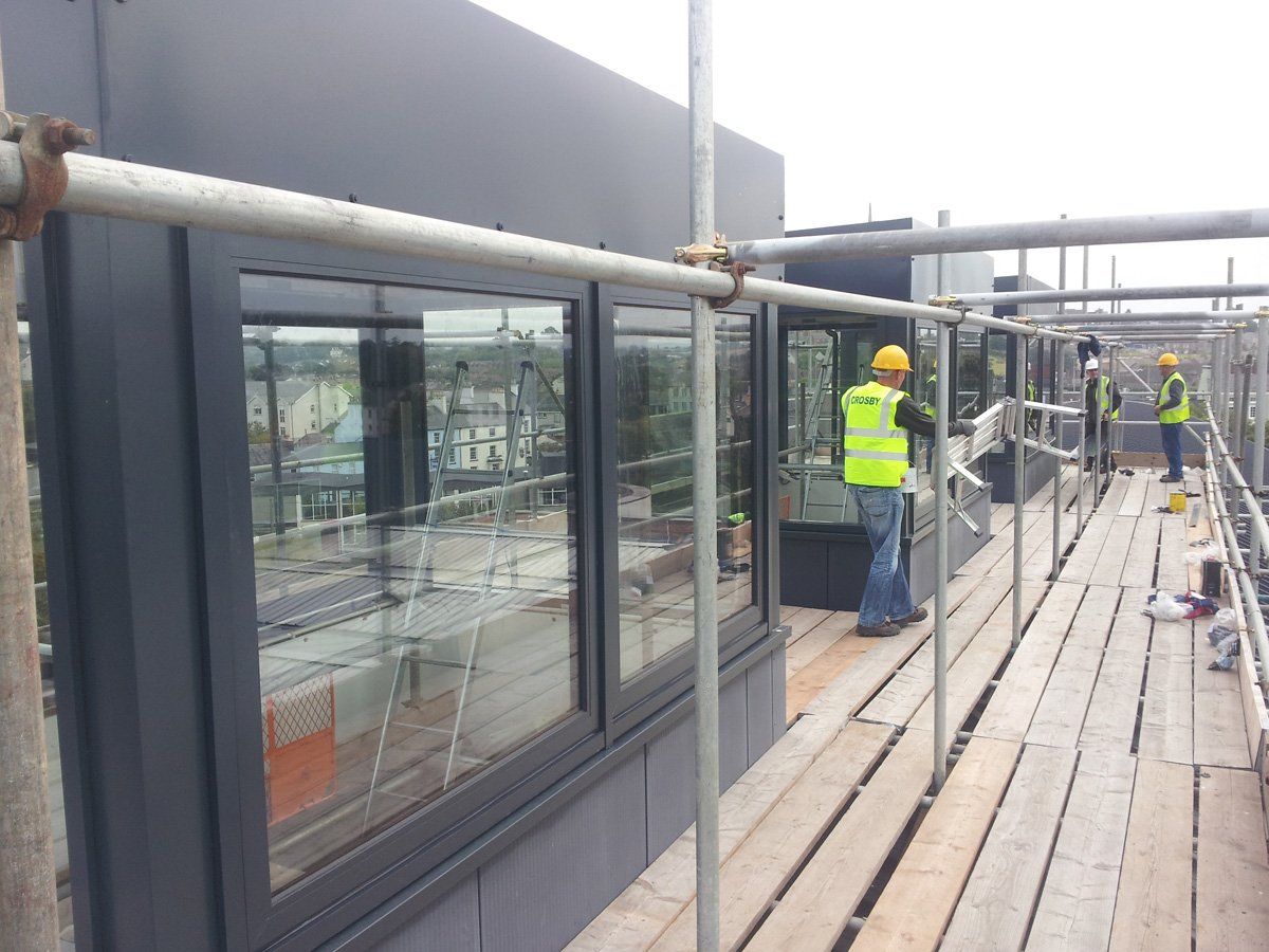 Commercial glazing