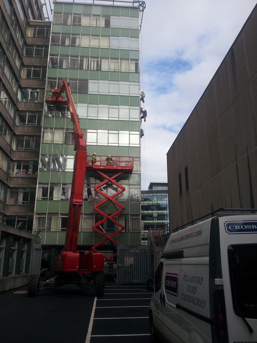 Commercial glazing