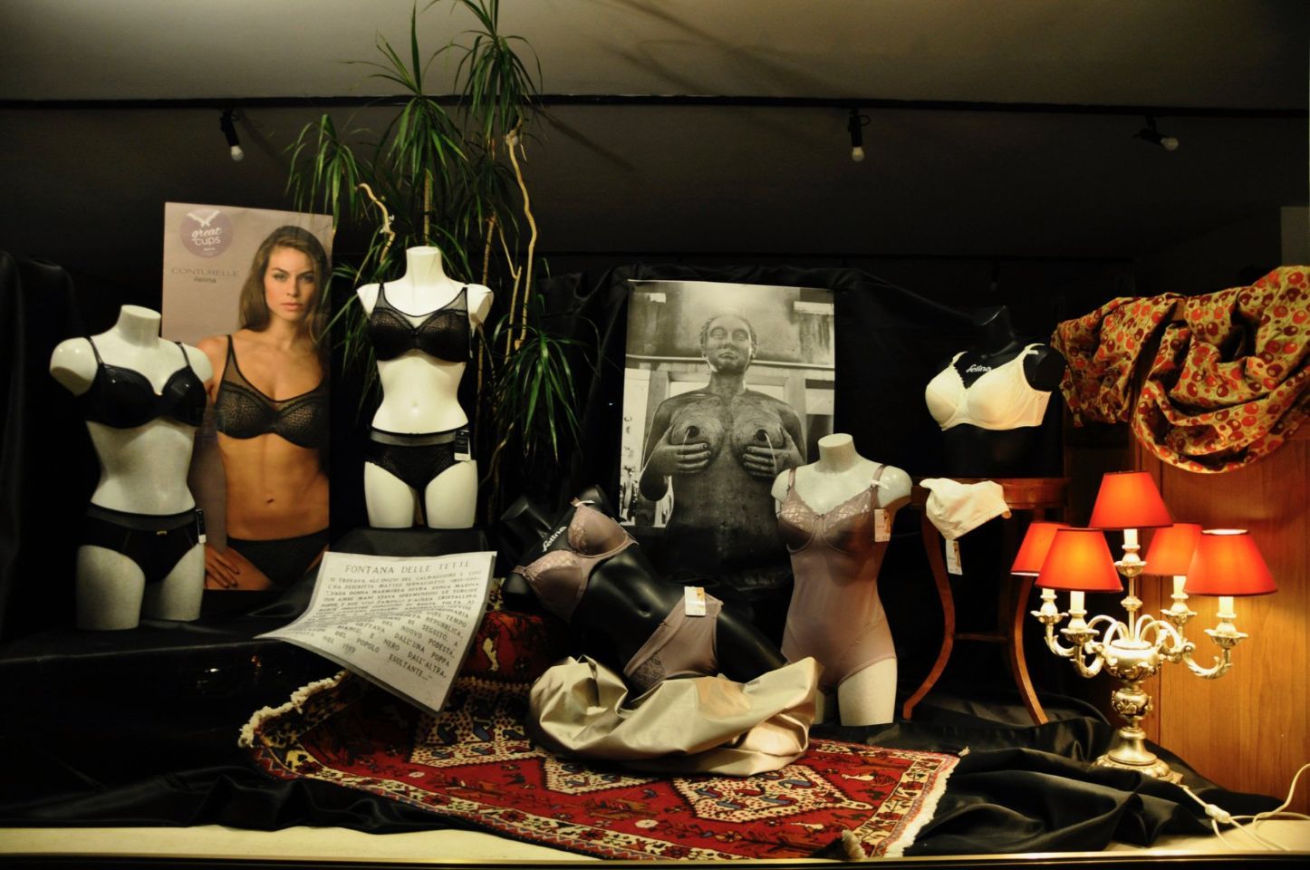 Vetrina corsetteria