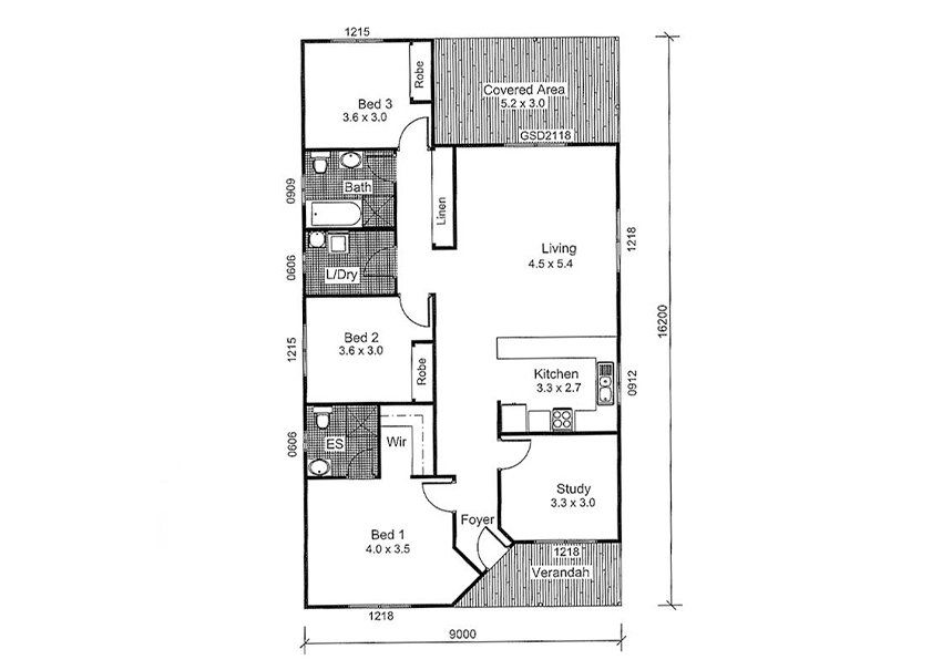 Bangalee Floorplan