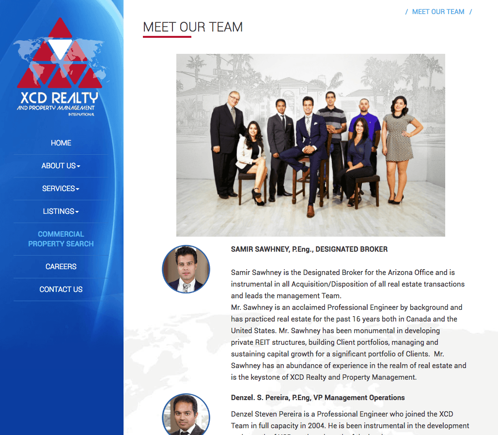 realtor sample