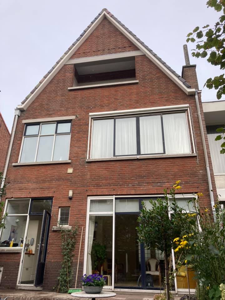 Gevelimpregnatie hier impregneerde de gevel van de klant na een gevelrenovatie