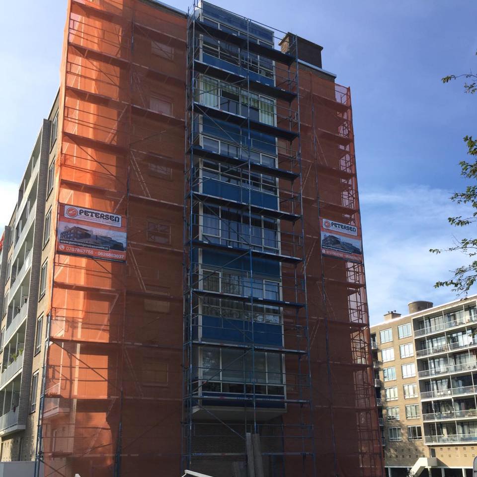 gevelwerken Den haag project