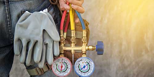 Installing Air Conditioner — Air Conditioning in Corona, CA Installing Air Conditioner — Air Conditioning in Corona, CA