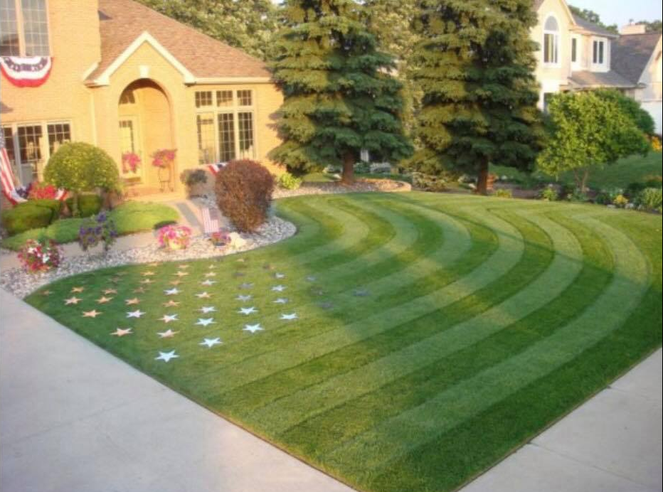 Mowed House Lawn — Watkinsville, GA — Four Seasons Lawn Maintenance