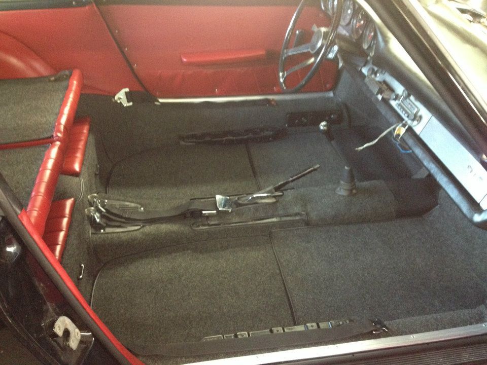 Porsche interior
