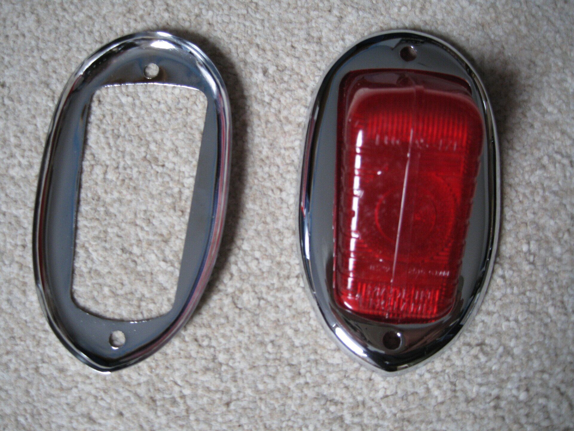 Early TR2 Rear Lamp bezel