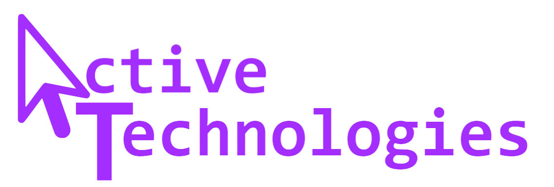 active technologies logo purple