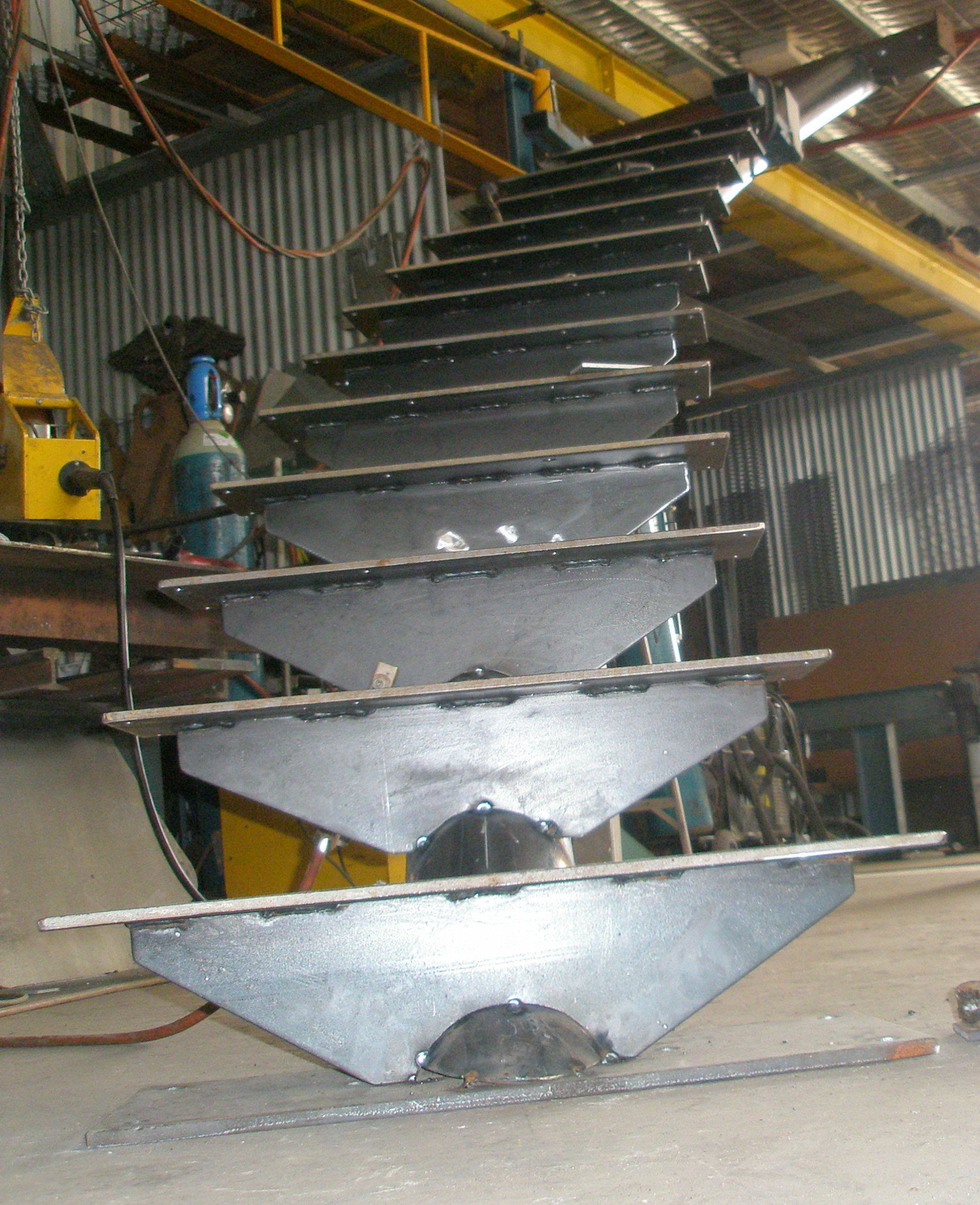Constructing Steel Steps — Projects in Wauchope, NSW