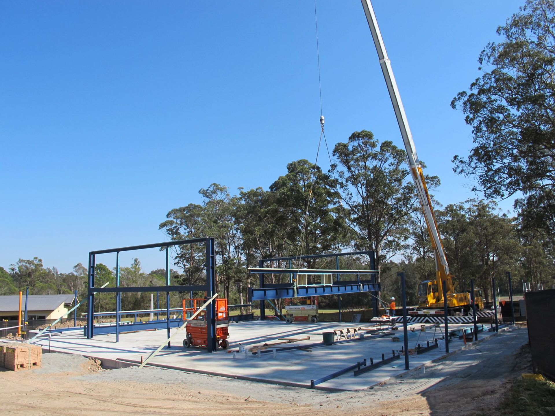 Steel Framework — Projects in Wauchope, NSW