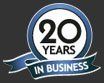 20 years in business