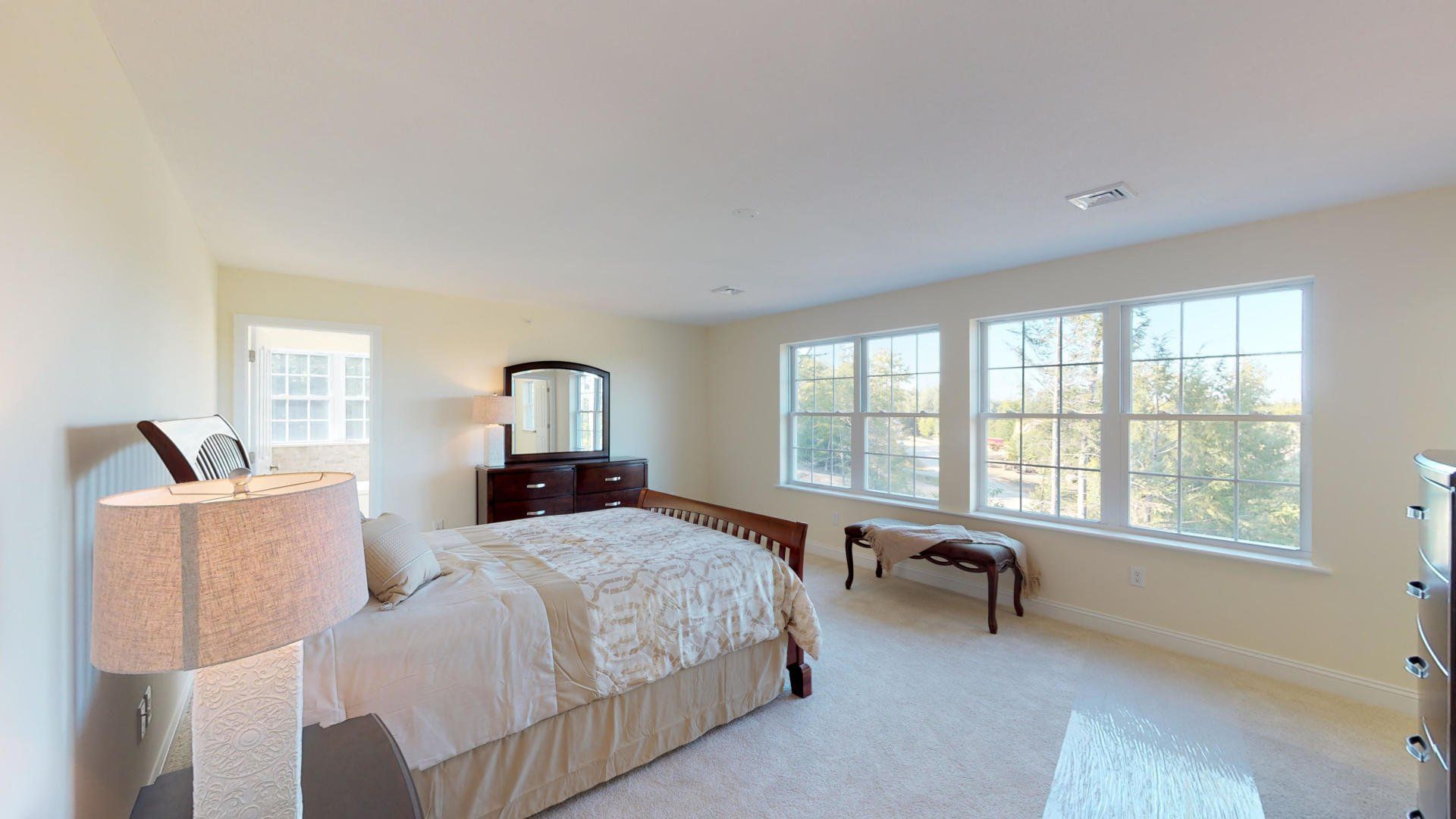 New Homes Master Bedroom at Caleb Commons in Danville NH