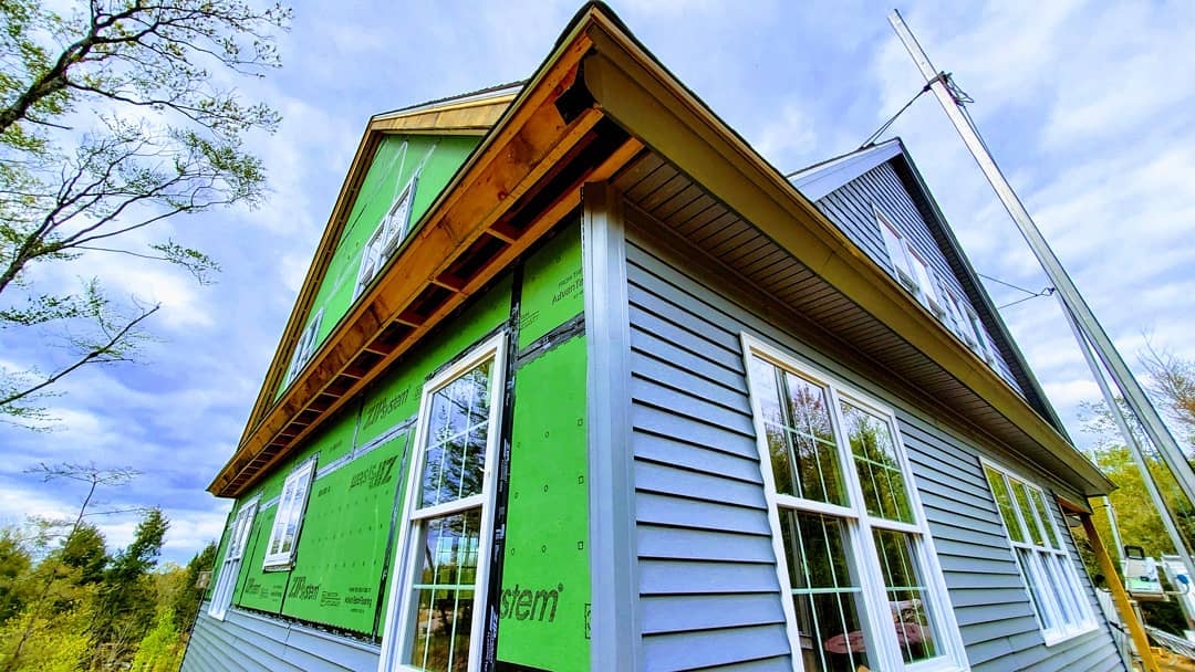 New Home featuring Huber ZipSystem R-Sheathing