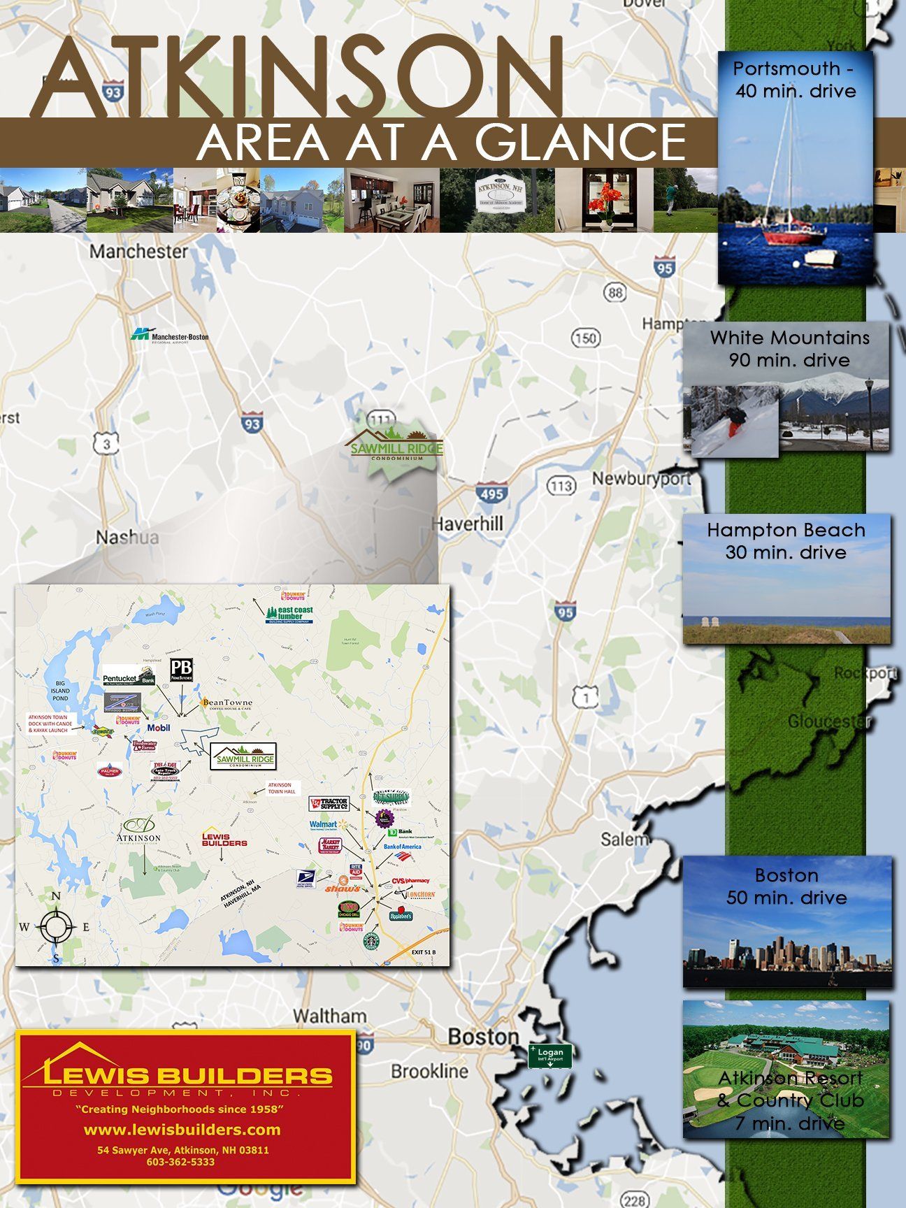 Atkinson Area Map - Atkinson Area At A Glance
