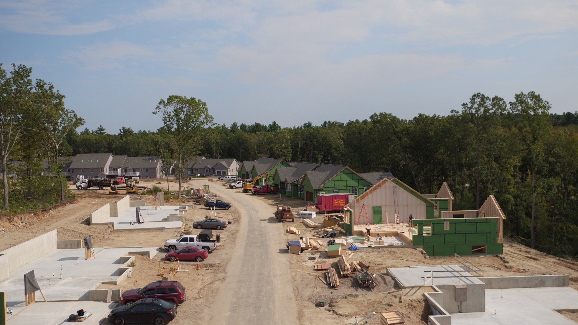 Documenting the build at Sawmill Ridge Condominium in Atkinson NH