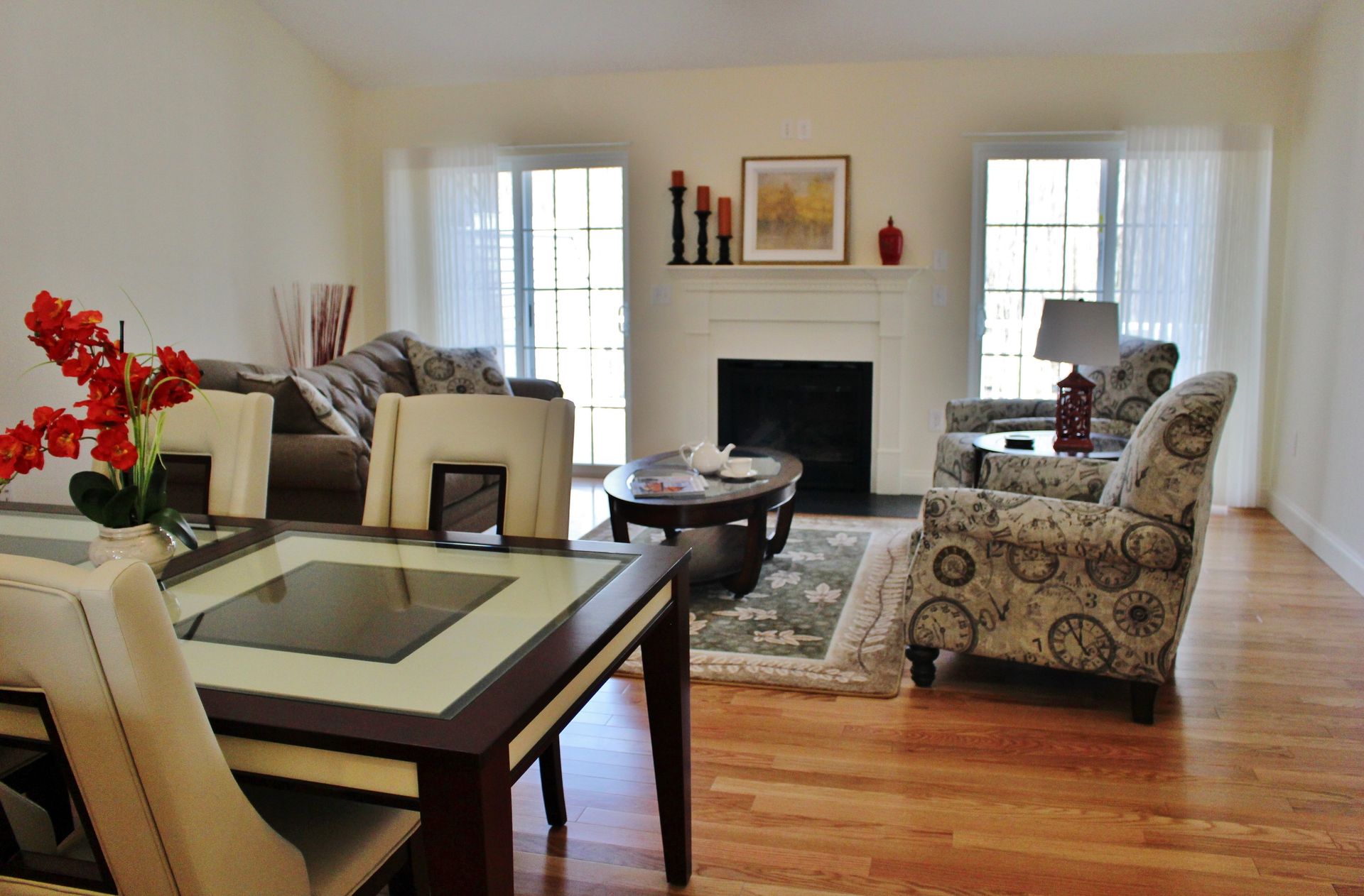 Sawmill Ridge Atkinson NH New Homes Easy Designer Open Concept Living Room