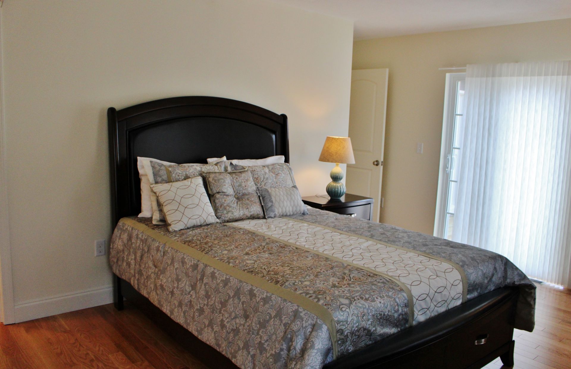Sawmill Ridge Atkinson NH New Homes Master Bedroom Slideout to Deck