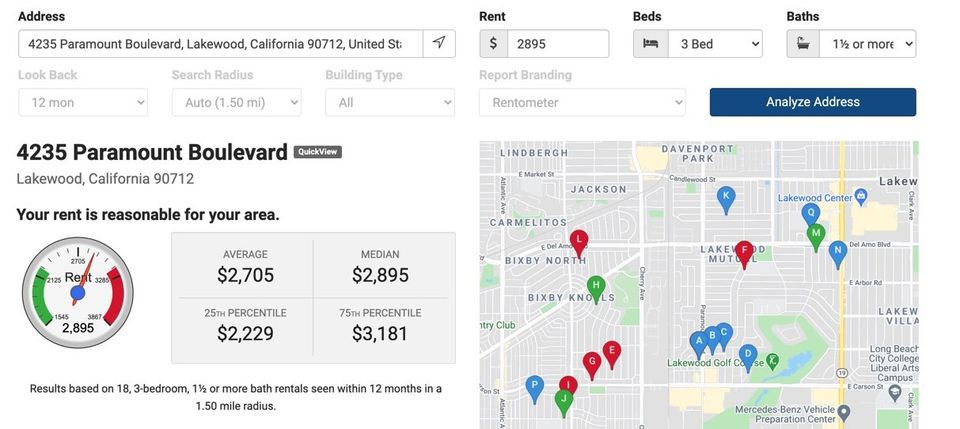 Market Rent