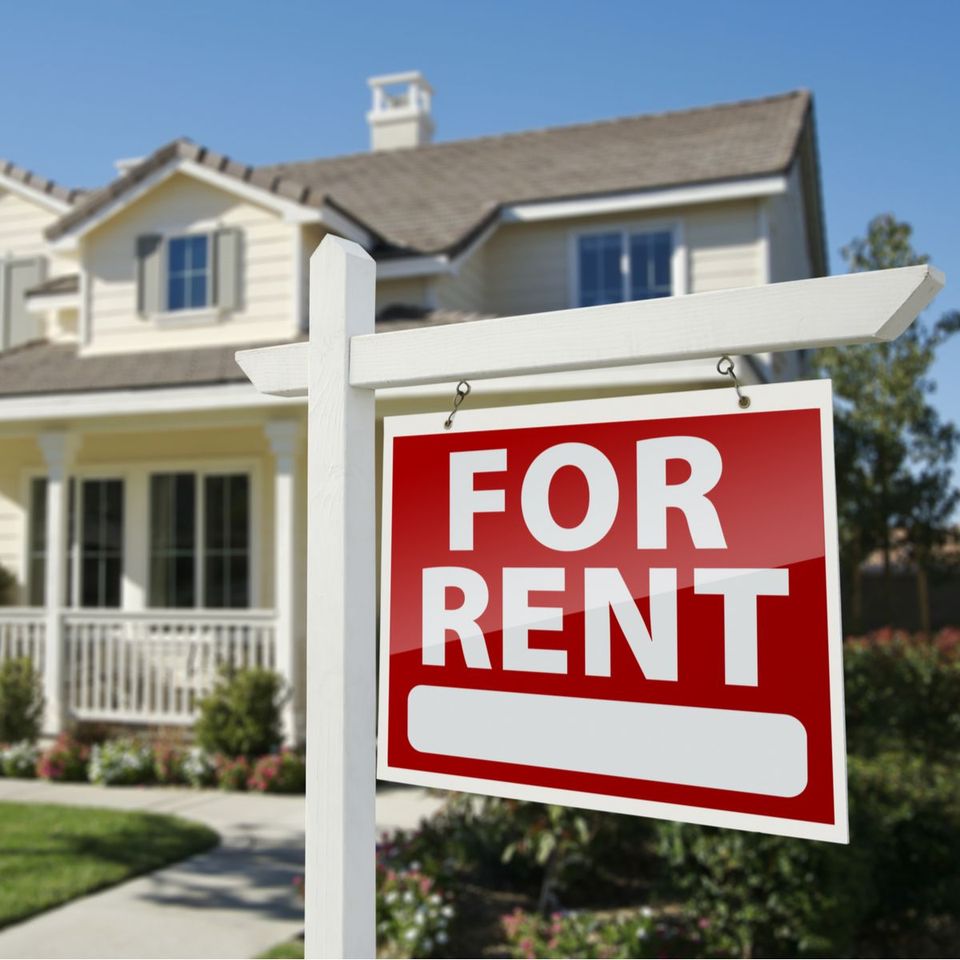 Home for Rent Sign
