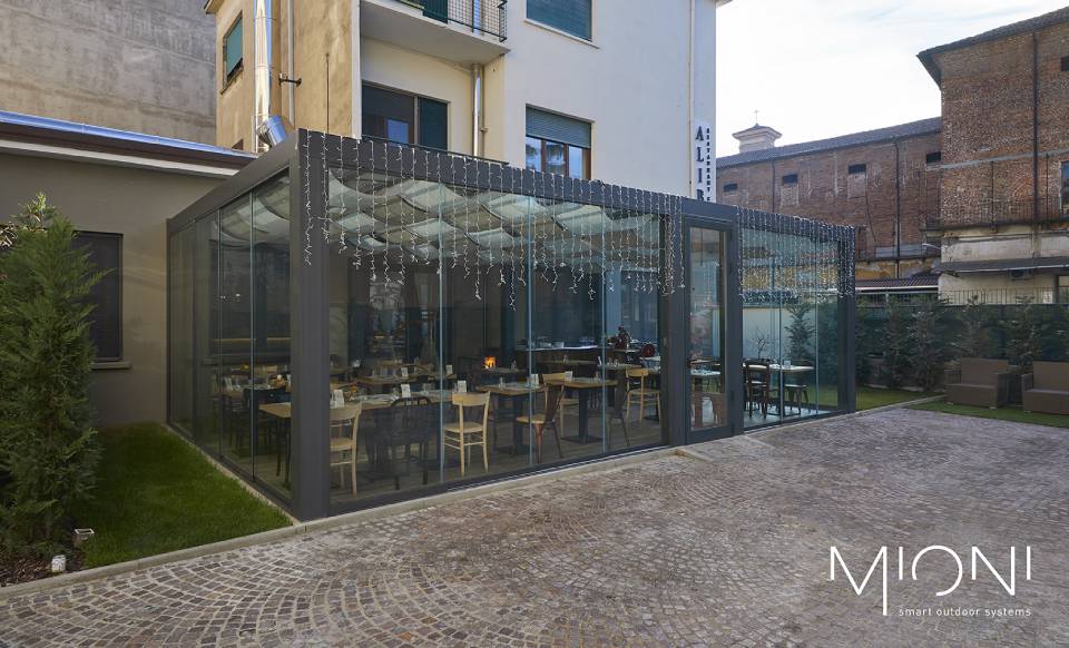 Installazione di dehors per locali