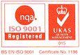 ISO 9001 certified